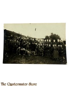 Photo 1917 Gruppe Deutsche Soldaten 