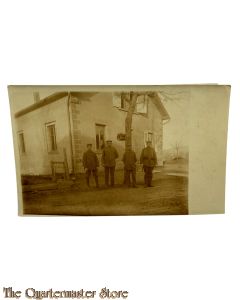 Photo 1916 4 Deutsche Soldaten 