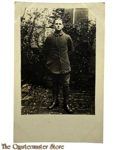 (Feld) Postkarte  1918 German soldier posing