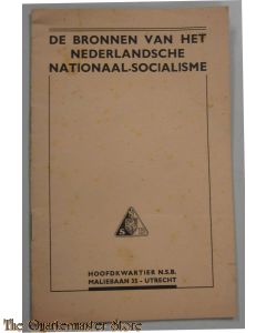 Boekje de bronnen van het Nederlandsche Nationaal Socialisme