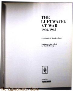 The Luftwaffe at war 1939-1945