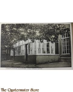 Prent briefkaart 1940 mobilisatie Legerplaats Oldebroek Onder-officiers cantine