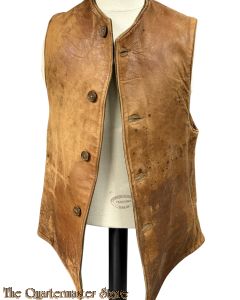 US Army AEF WW1 leather jerkin