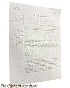 Document - Verbandakte KMS voor onbepaalde tijd 1968