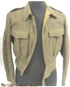 Battle Dress met broek Regiment Verbindingsdienst