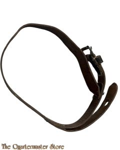 WH Mantelriemen fur Essgeschirr, Zeltbahn, Decke oder Mantel (WH Packstrap leather for Meatcan, shelterhalf, Blanket or Greatcoat) 1941