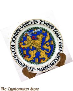 Aardewerk Mosa Maastricht wandbord Koninklijke Marechaussee 1907-1932