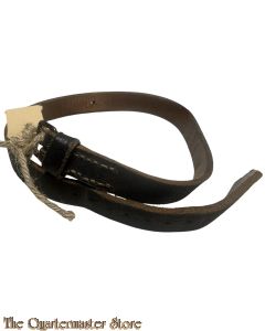 WH Packriemen  fur Zeltbahn, Decke oder Mantel (WH Packstrap leather for shelterhalf, Blanket or Greatcoat) RB numbered
