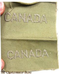 Shouldertitles Canada summer WW2 