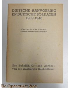 Boekje Duitsche aanvoering en soldaten 1939-40