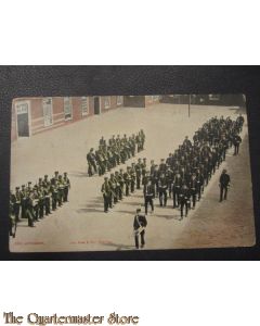 Prent briefkaart 1905 Het uitrukken