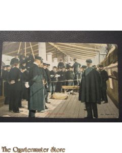 Prent briefkaart Vendeur aan boord