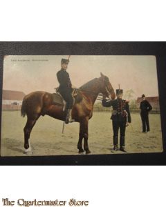Prent briefkaart 1905 Veld Artillerist Groote tenue