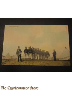 Prent briefkaart 1905 op de plaats rust