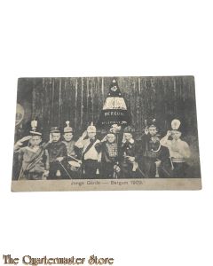 Postcard - Jonge Garde - Bergum 1909