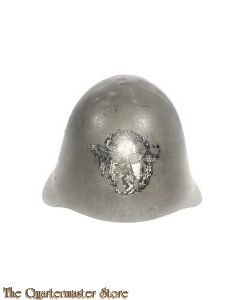 Danish Model 1923 Steel Army Helmet re-issued POLIZEI 