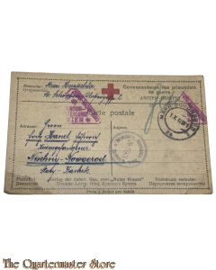 Feldpostkarte Kriegsgefangene 1917 