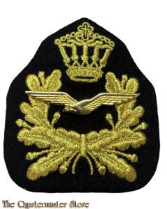 Pet embleem KLu (Cap badge Dutch Royal Airforce)