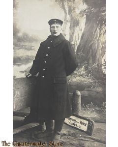 Postkarte/StudioPhoto Deutscher soldat  Erinnerungen an den Krieg 1914