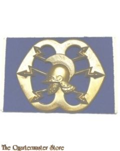 Baret embleem verbindingsdienst 