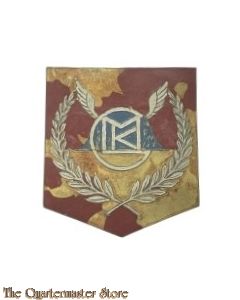 Mouw schild Hoofdkwartier Kwartiermeester Generaal