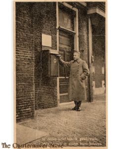 Prent briefkaart mobilisatie 1939 brief posten