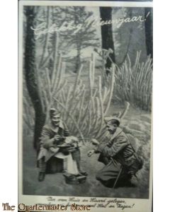 Prent briefkaart mobilisatie 1939 Heil en Zegen