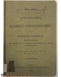Voorschrift no 46a Uitreksel van Algemeen Oefenvoorschrift