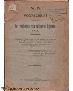 Voorschrift no. 55 Verlenen Militaire bijstand