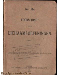 Voorschrift no. 56a Lichaamsoefeningen