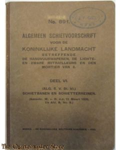 Voorschrift no 89f handvuurwapenen deel VI