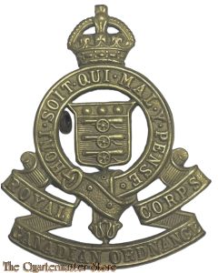 Cap badge Royal Canadian Ordnance Corps (RCOC) WW2