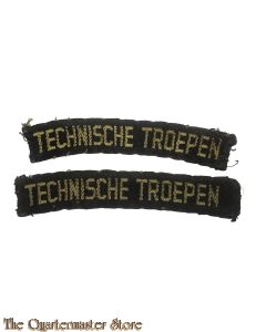 Straatnamen Technische troepen