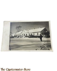 Postkarte/ Photo 1914-18 Deutscher Soldat in Schnee