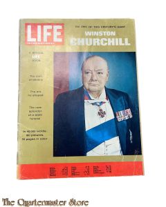 Magazine - LIFE INTERNATIONAL - Special issue supplement to volume 38 number 3A - 1965 - The Unforgettable WINSTON CHURCHILL