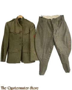 US Army WW1 tunic with pants 26 th Inf Division 