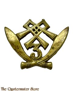Capbadge 3rd Queen Alexandra’s Own Gurkha Rifles