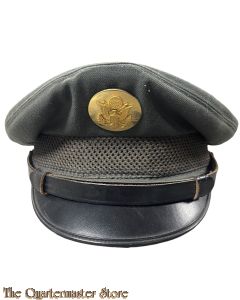 Cap, Service, Wool Serge, Army Green 44, EM, 1960's