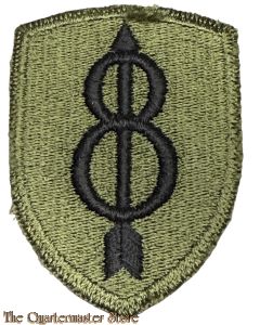 Formation patch 8th Infantry Division (subdued)
