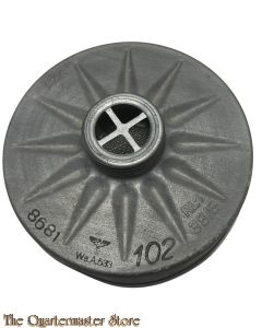 Filter RL1 Volksgasmaske WK2  (WW2 Filter for Civil defence gasmask RL1 Germany)