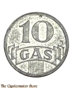 Gasmunt/Penning Harlingen 10 cent 