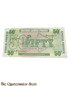 Voucher 50 New Pence 1972