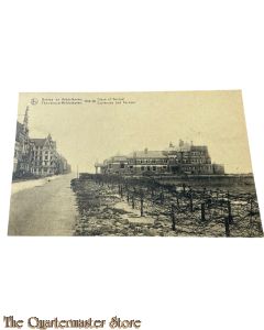 France - Postcard 1918 Ruines de Middelkerke - The Esplanade and the Kursaal 