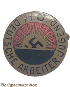 First Pattern HJ Hitler Youth ('Hitler-Jugend") membership badge