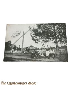 (Feld) Postkarte/Studiophoto 1916 Rokitnosümpfe östl. Brest - Litowsk