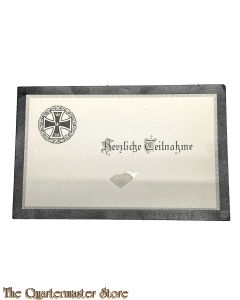 In Memoriam Karte/Death notice ww1