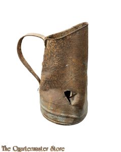 France - WW1 Water cannister battle damaged