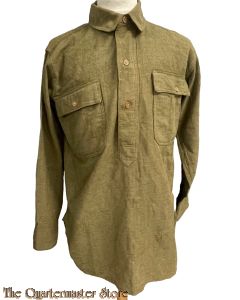 Wool shirt , olive drab, EM/NCO M1916