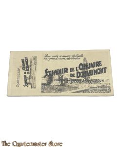 France - Souvenir Postcard from the Douaumont Ossuary Battlefields of Verdun