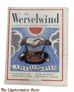 Maandblad de Wervelwind Bulletin no 4 , juli 1942